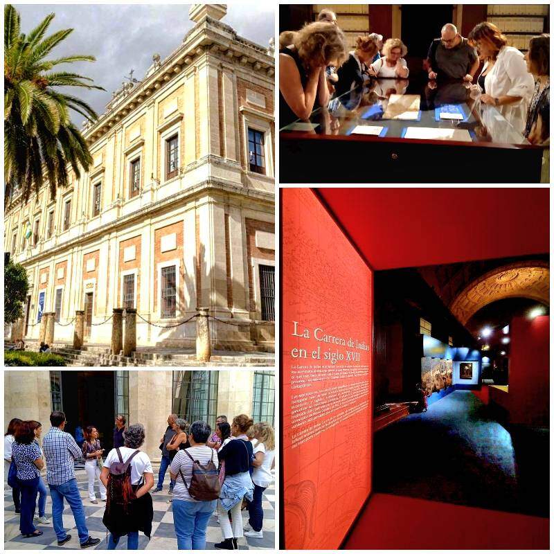 Nuestras visitas en el Archivo de Indias